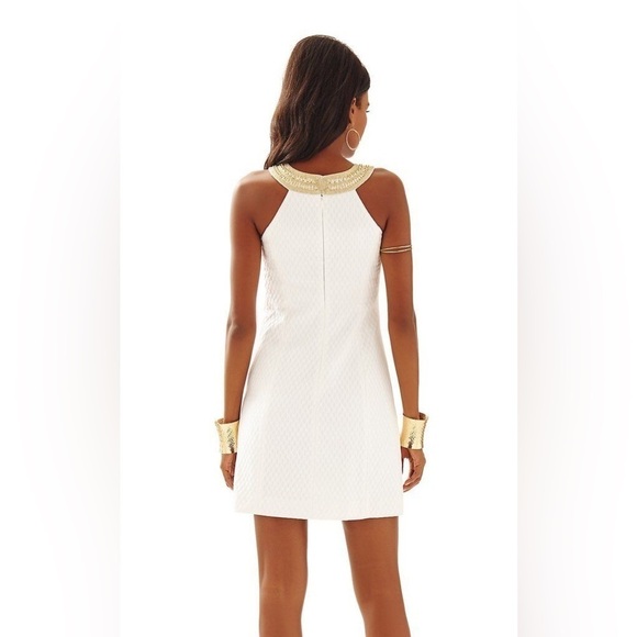 Lily Pulitzer Adelina Shift Dress Wedding Bridal Shower Resortwear Sz 10 - Picture 5 of 14